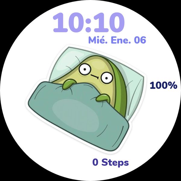 Sleeping Avocado