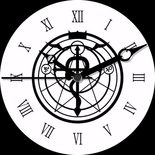 Fullmetal Alchemist Clock