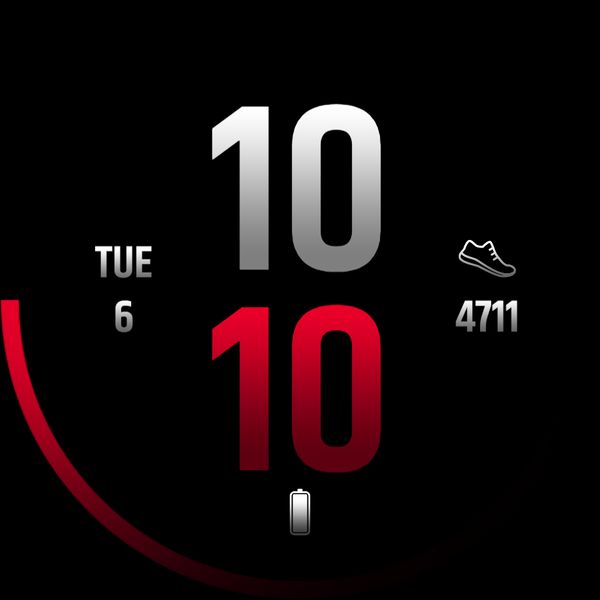 Clear Digital IV - OnePlus Red