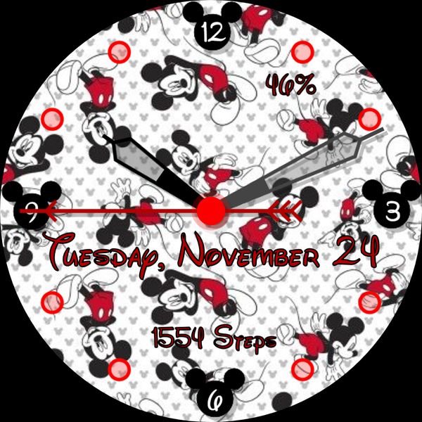 Patterned Mickey
