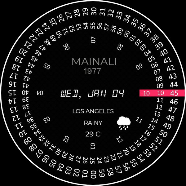 Chic Digital Watch