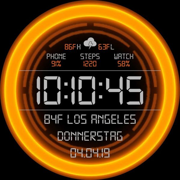 Digital Division Watch