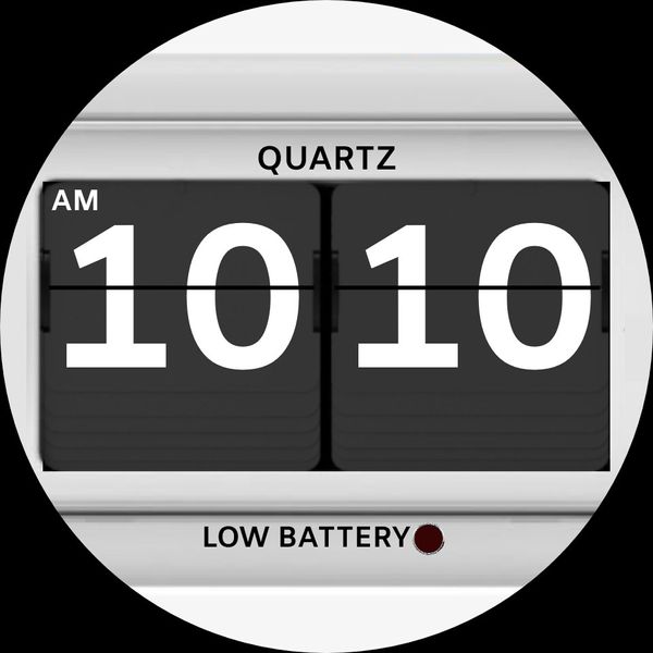 Quartz - Flip Number Clock