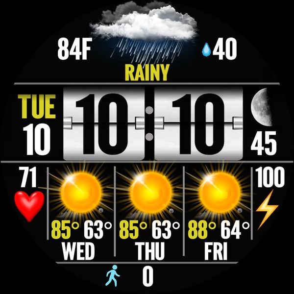 Weather Wht/Flip 3 Day