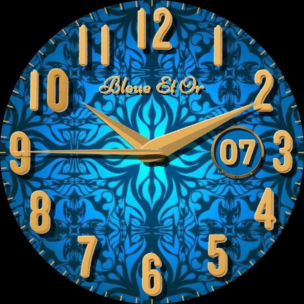 Bleue Et Or