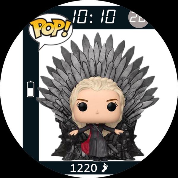 Funko GOT C Targaryen Trono