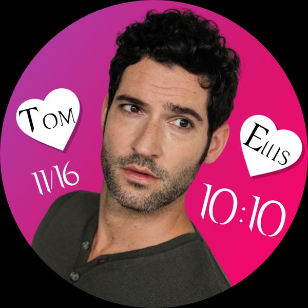 Tom Ellis (Pink Gradient)