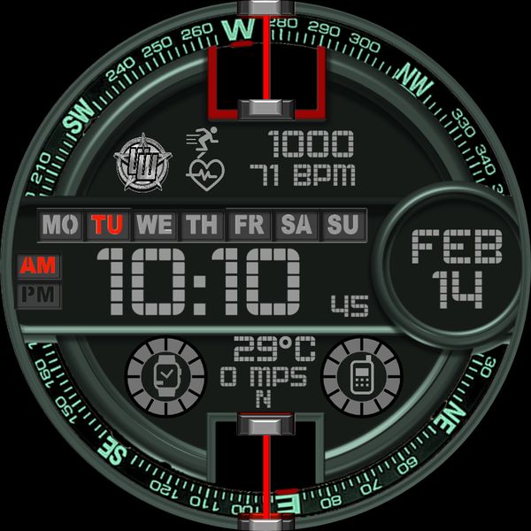 MISSION EXPLORER COMPASS 12/24