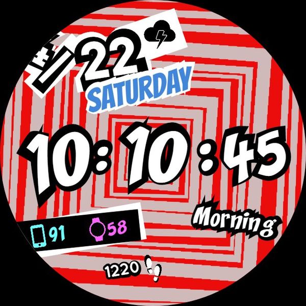 Persona 5 Theme (Square)