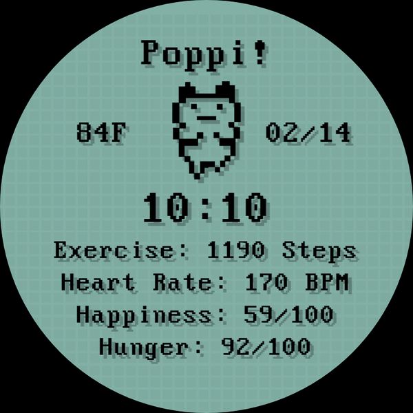 Poppi - The Virtual Pet Watch