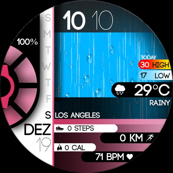 Weather Pink Window