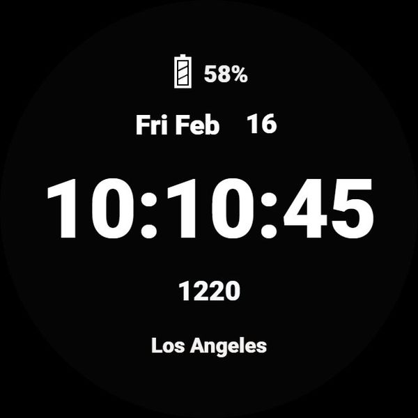 Msg Watchface