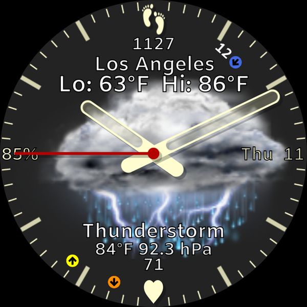 ML Weather Clock