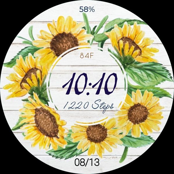 Sunflower Wreath
