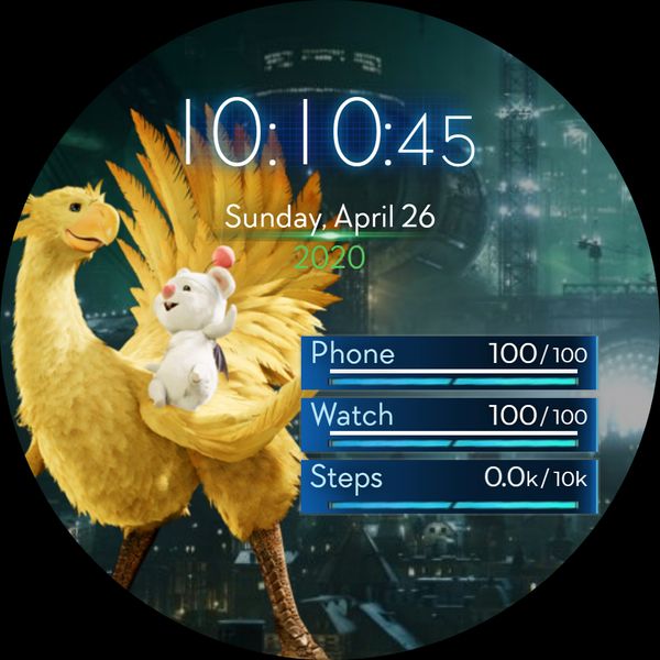 FF7 Remake - Chocobo & Moogle