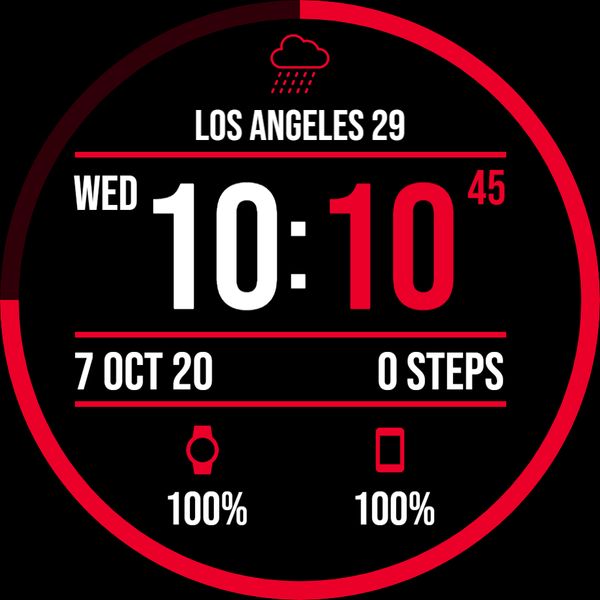 Clear DX II - OnePlus Red