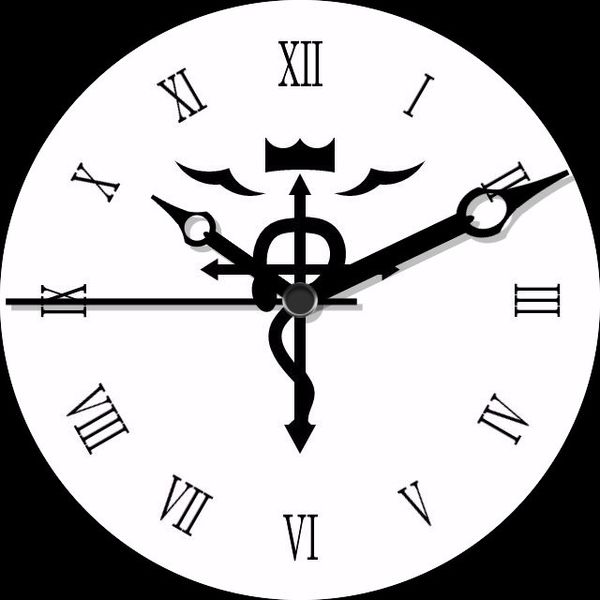 Fullmetal Alchemist Clock 3