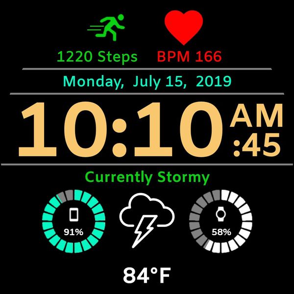 YAFW-Yet Another Fitness Watch