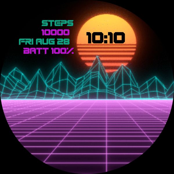 80s grid
