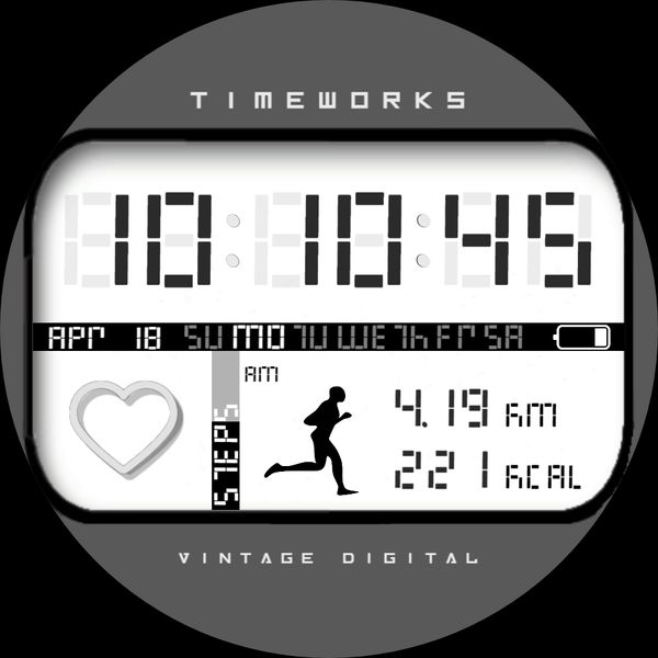 TIMEWORKS VINTAGE DIGITAL