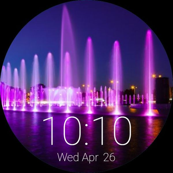 Fountain at Night