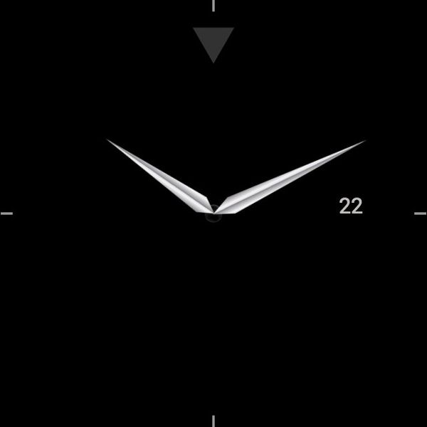 simple black