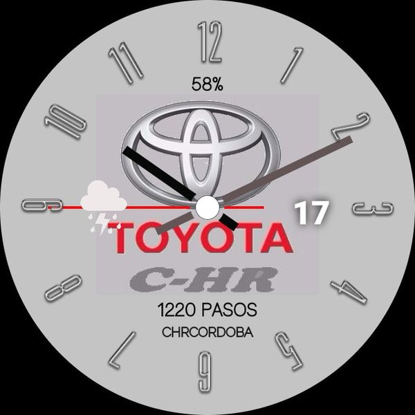 Reloj Toyota C-HR CHRCORDOBA