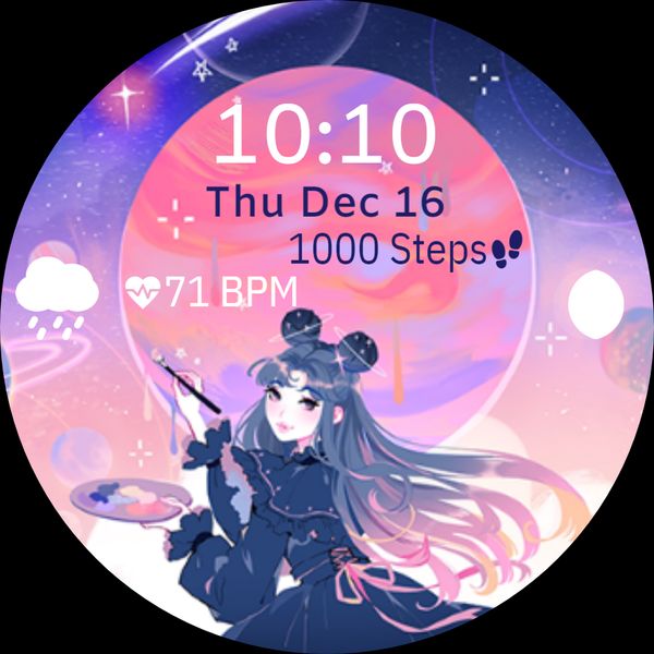 Moon Clock