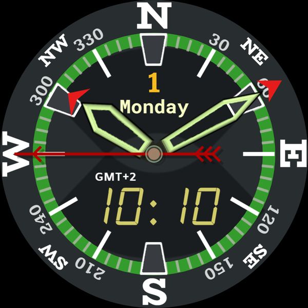 YR Compass Home Time GMT+2