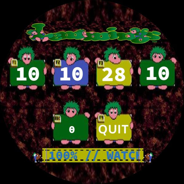 LEMMINGS START