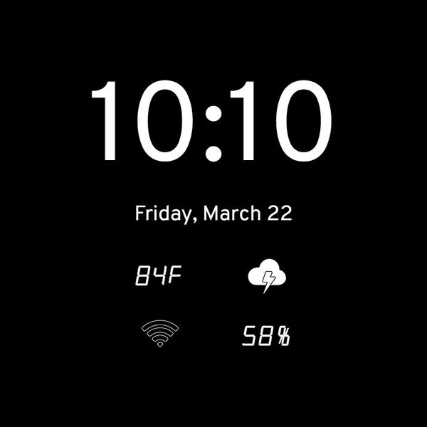 Simple Black for AMOLED