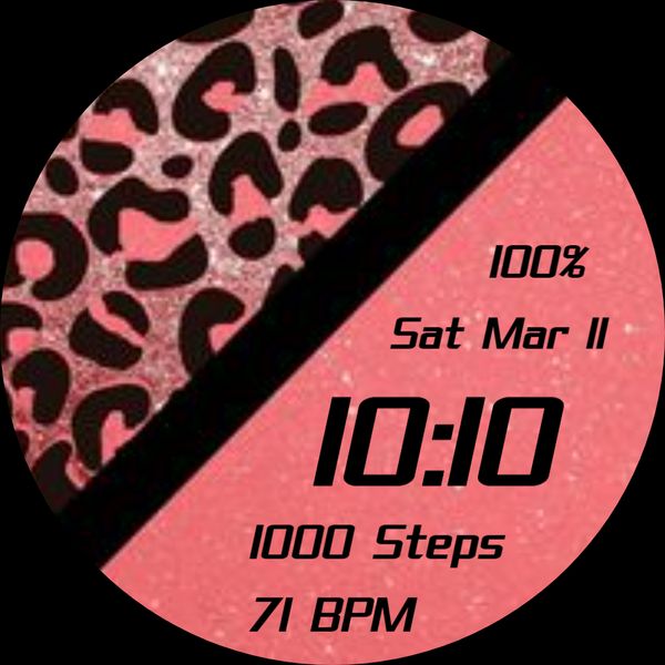 Pink Animal Print