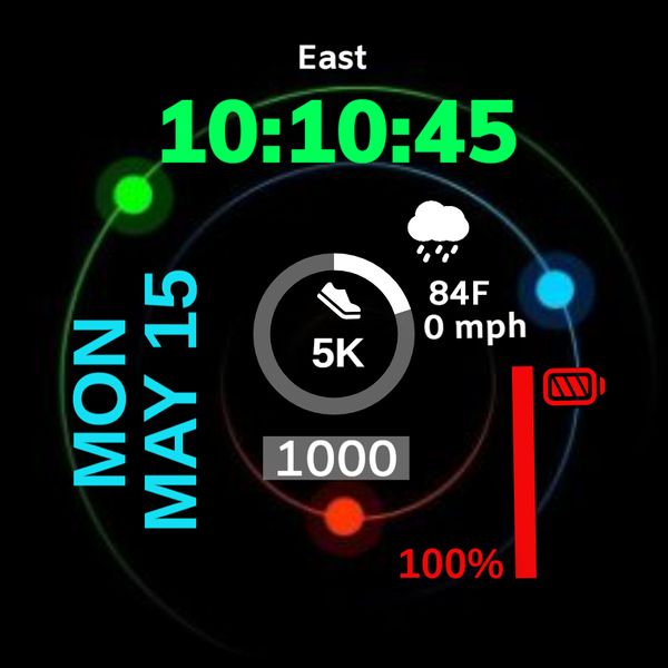 Color Orbit Watch