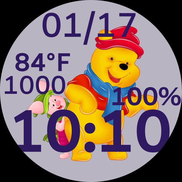 Winnie The Pooh & Piglet