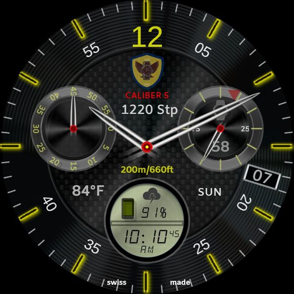 Metallic multi 2- yellow glow