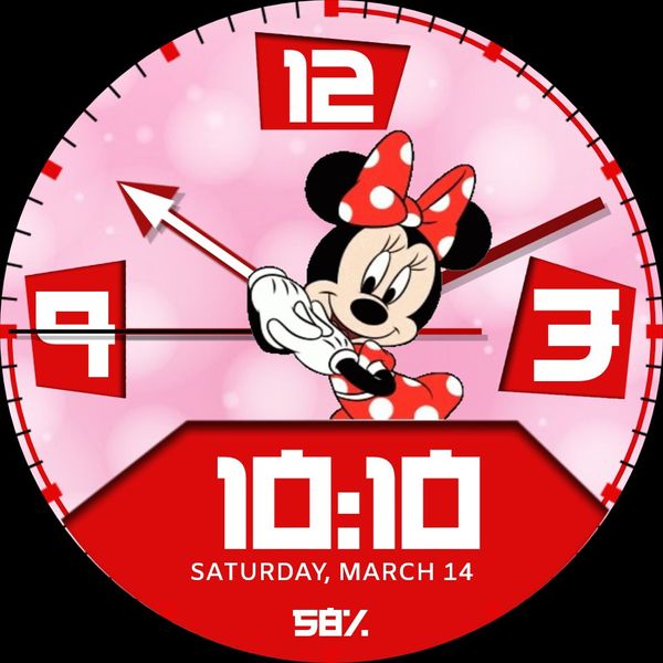 Minnie Mouse Happy Animated.