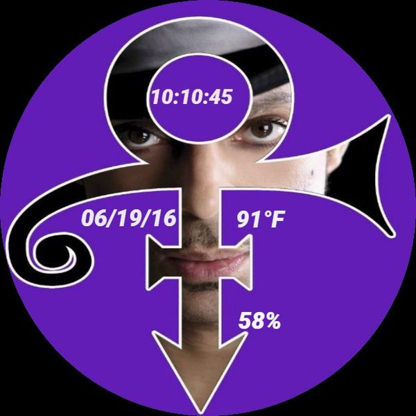 Prince Symbol Face Digital