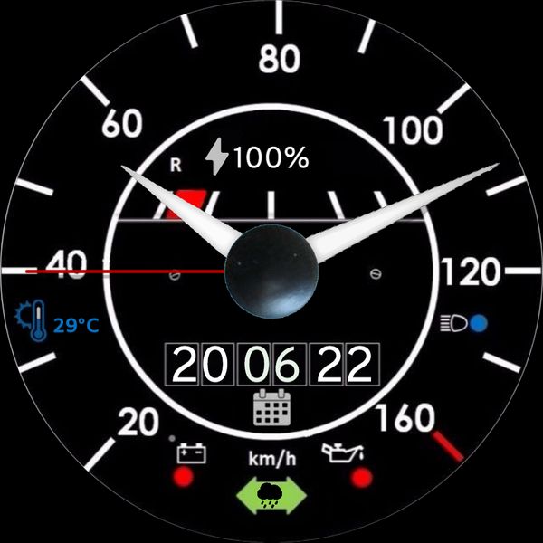 Watch face VW Beetle version