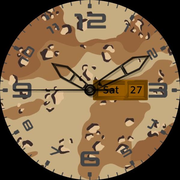 Desert Style Camo Watch