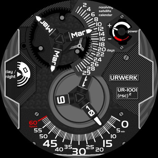 URWERK UR-1001 ZEIT DEVICE