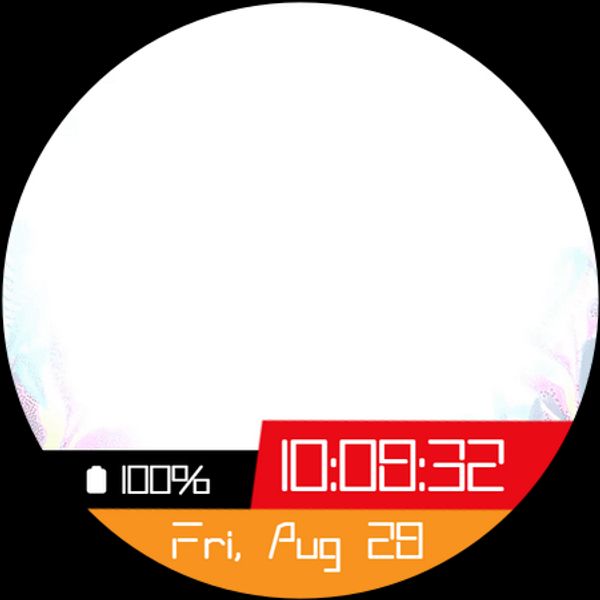 Vibrant Animated Watch Face