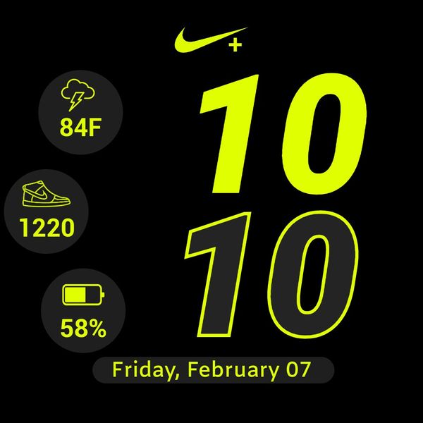 Nike+ Digital Volt Rounded