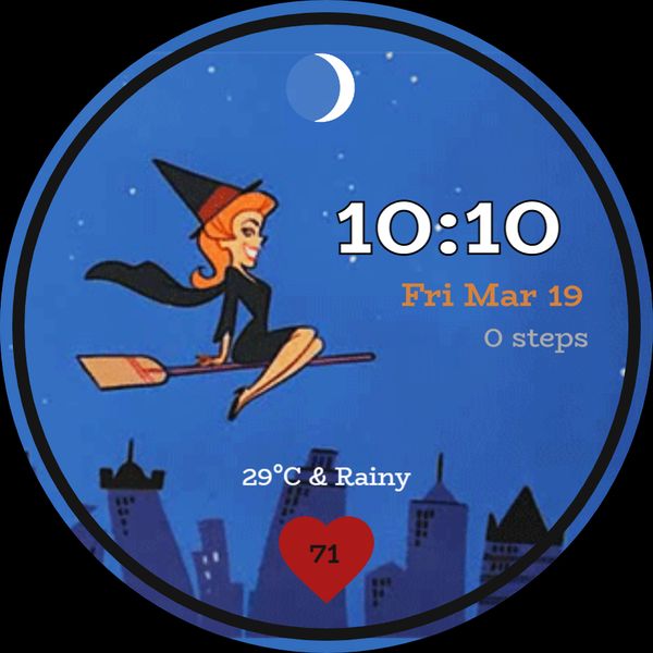 Witching Hour. (animated)