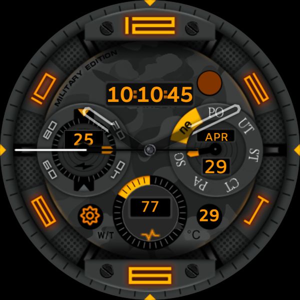 Orange military
