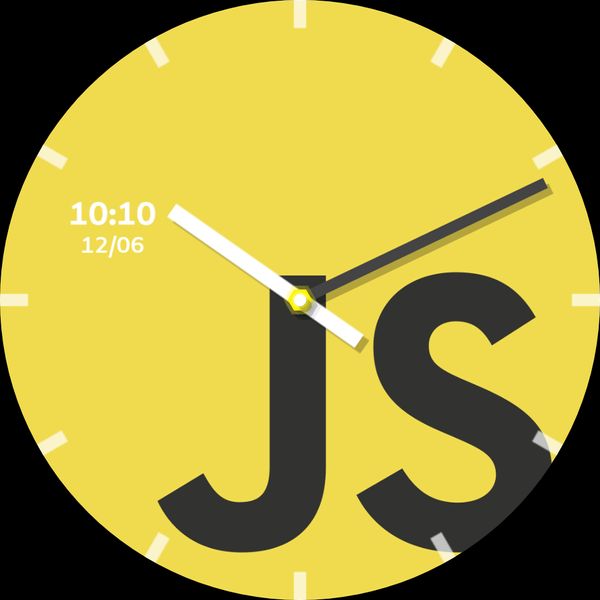JavaScript Analog/dig Clock