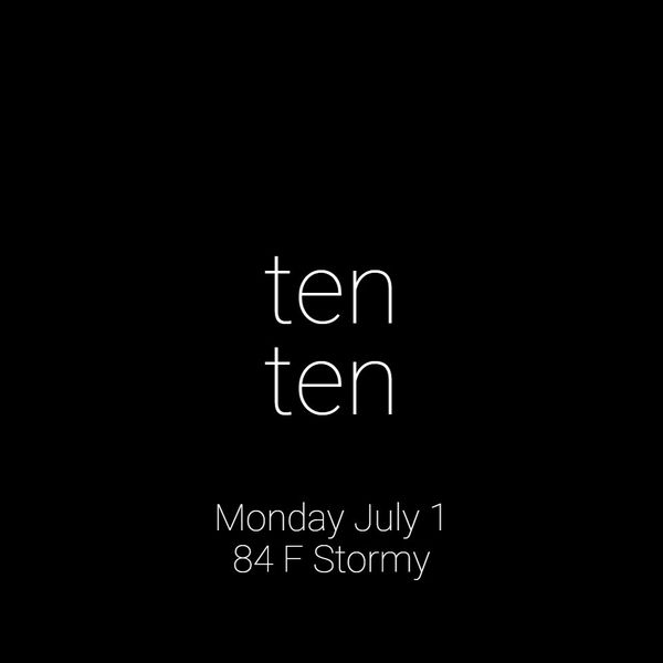 Simple Text +Date +Weather