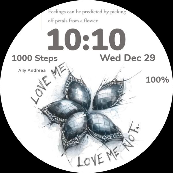 Love Me Not Flower