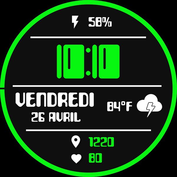 Modern Contrast Green V2