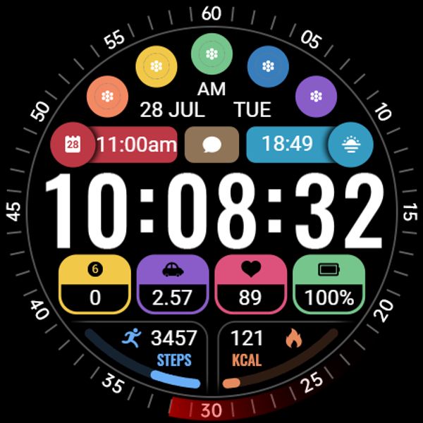 【Customize】Gorgeous Text Clock