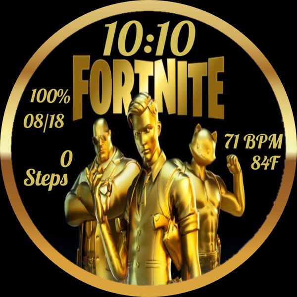 Golden Fortnite